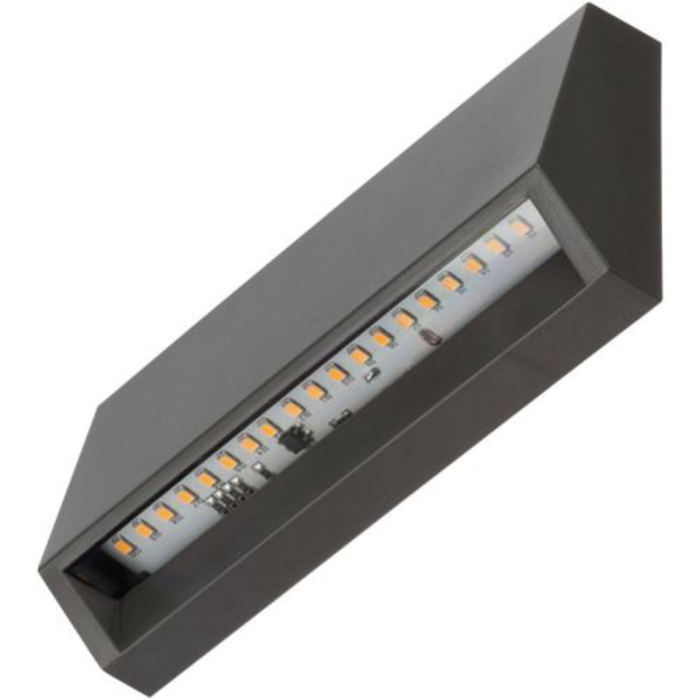 Timeguard LEDSL6DG Steplight LED Horizontal 3.0W Dark Grey