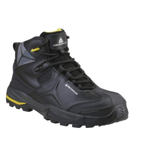 Delta Plus TW402 S3 SRC Black Leather Boot Size 9  (TW402S3NO43)