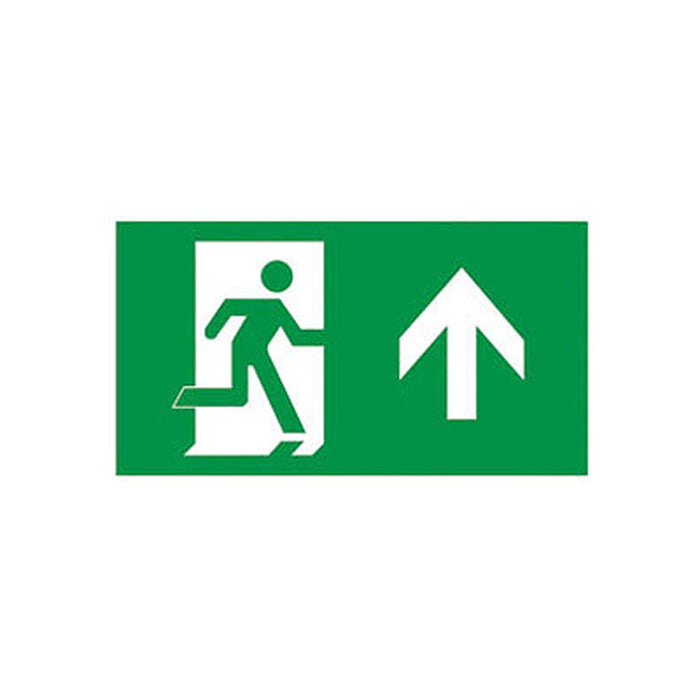 Newlec NLE3SESILU Legend Only ISO7010 Arrow Up for Suspended Exit Sign