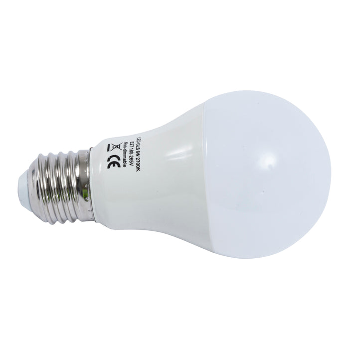 Newlec NLGLS4727E27 Lamp LED GLS Shape E27 6W 470lm 2700K 113x60mm