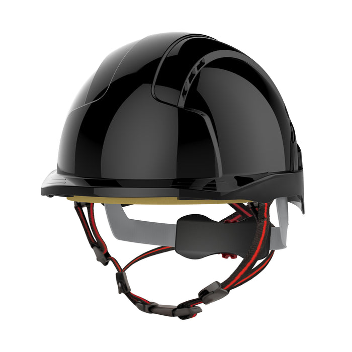 JSP AJS260-001-100 EVOLite Skyworker Industrial Climbing Helmet - Black