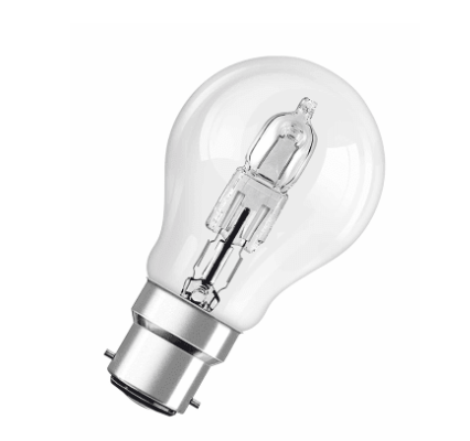 Ledvance 4008321998606 Halogen Eco GLS Lamp 30W B22 405lm 2700K Warm White