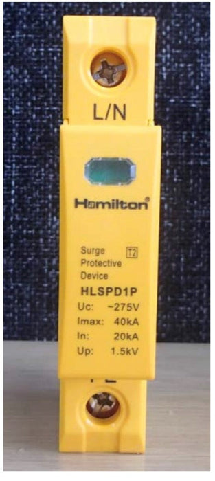 Hamilton HLSPD1P Type 2 - 1 Module Surge Protector