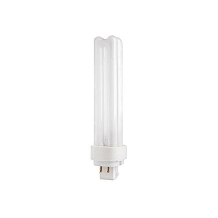 GE Lighting 12866 Biax D/E 4-Pin 18W 3000K G24q-2 CFL Lamp