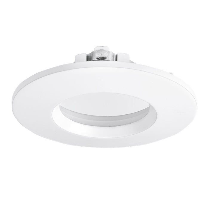 Aurora EN-BZ93W Bezel Fixed Compact Fire Rated IP65 90mm White ALU FOR