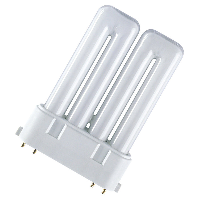 Osram Lamp Compact Fluorescent 4 Pin 2G10 36W 840 Flat Double Turn Tube 4050300299037