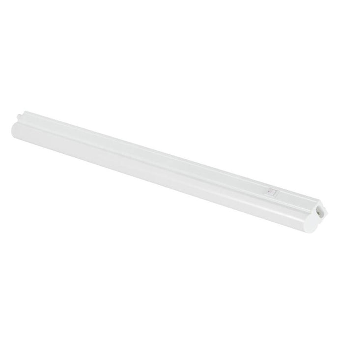 JCC JC83304 Luminaire Undercabinet LED Batten T5 3000K 520mm White Polycarbonate IP20 1000mm AC Lead