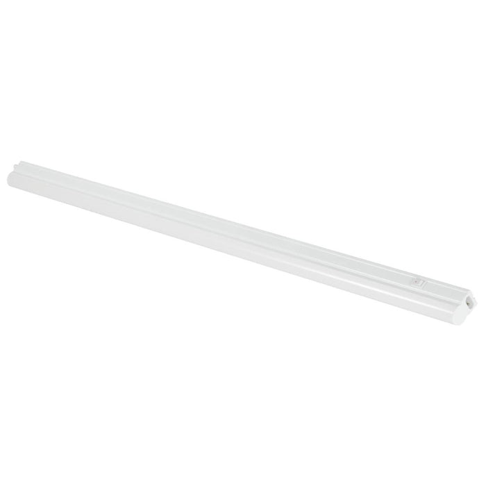 JCC JC83306 Luminaire Undercabinet LED Batten T5 3000K 820mm White Polycarbonate IP20 1000mm AC Lead