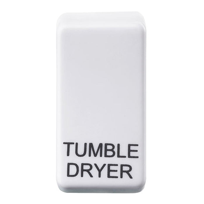 Luceco GRTDW Rocker Printed For Tumble Dryer White