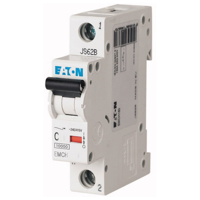 Eaton EMCH110R30 RCBO SP C Type 10A 30MA 10KA Memshield3