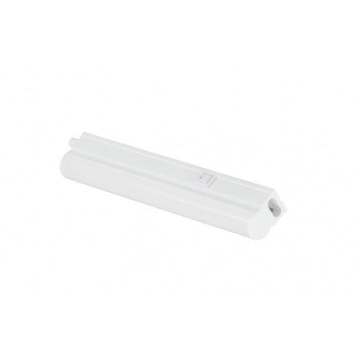 JCC JC83301 Luminaire Undercabinet LED Batten T5 4000K 220mm White Polycarbonate IP20 1000mm AC Lead