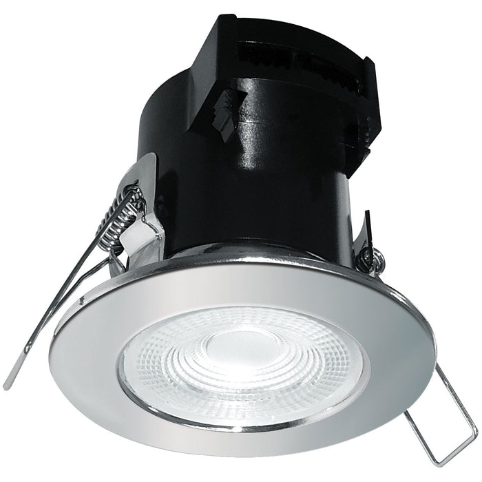 Eterna KFIRE4CR 5W LED Downlight 450-500lm 4000K White Dimmable - IP65