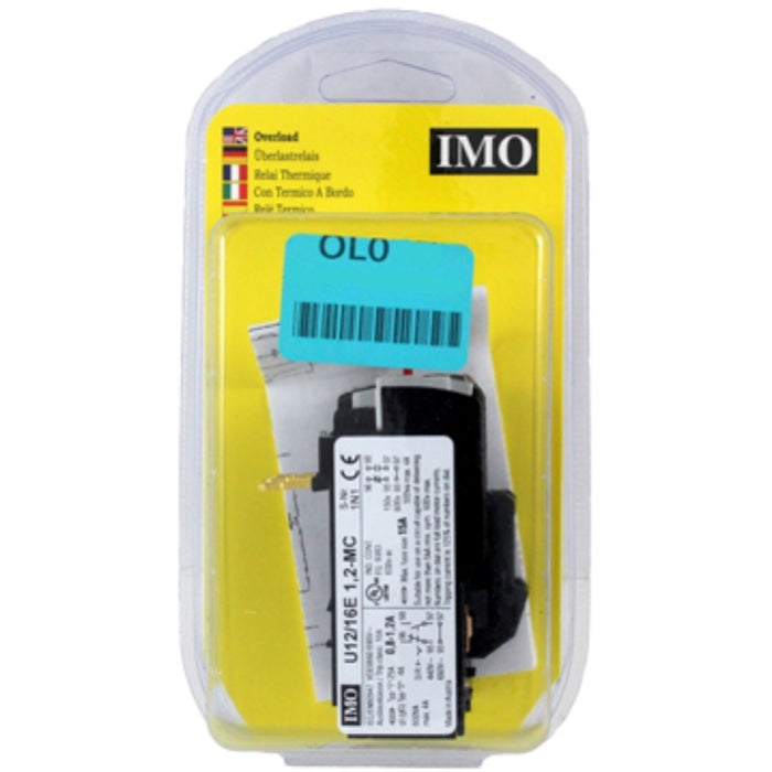 IMO OL02D Thermal Overload Relay 0.8-1.2A