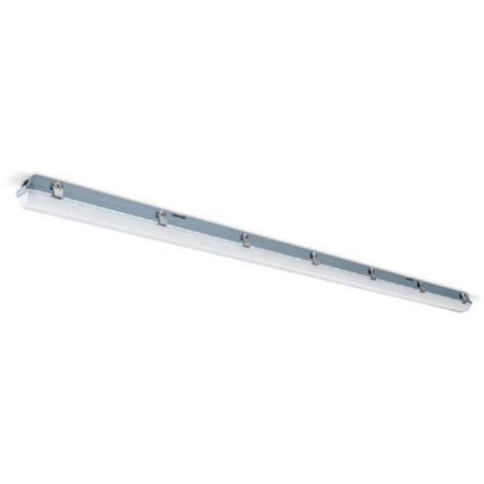 JCC JC71557EM/WOP Luminaire Emergency Single Batten LED 4000K 35W 3850LM 6ft White Opal Anti-Corrosive