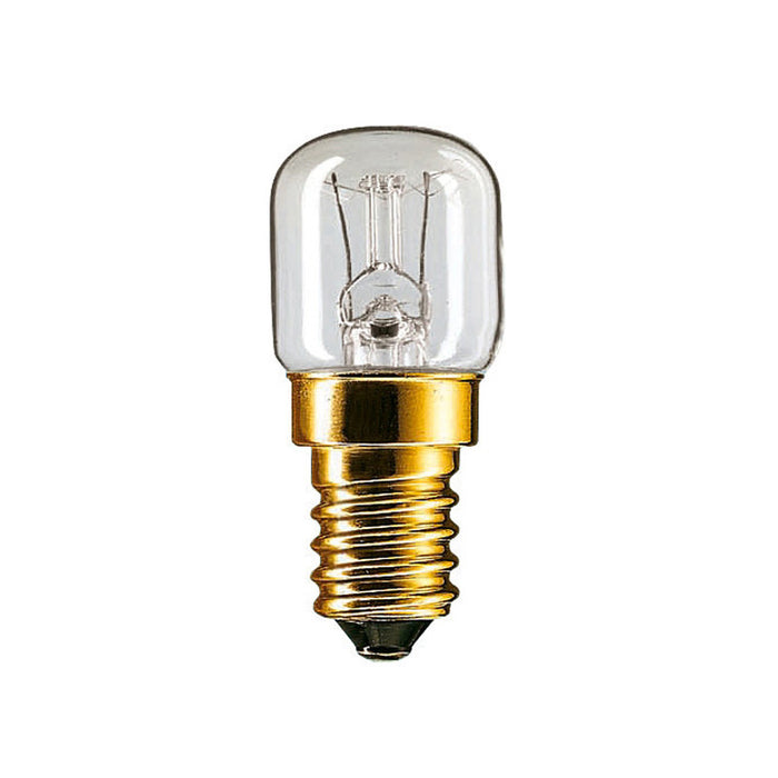 Philips 15SESOZP Oven Lamp Incandescent SES 15W 230-240V Clear Tubular