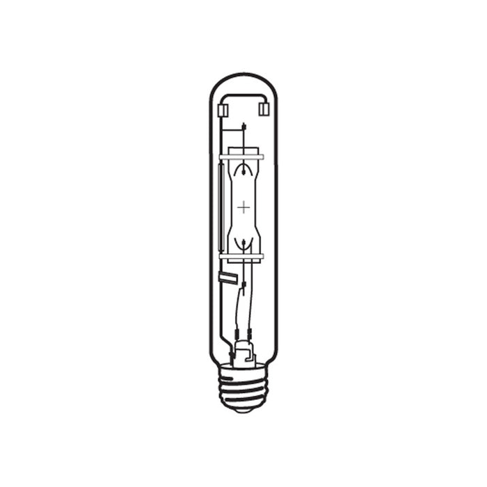 Venture Lighting 98748 Lamp Metal Halide E40 400W 4000K Clear Single Ended Tubular