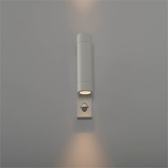 KSR Lighting KSR1393 Tulua III GU10 PIR Up And Down Wall Light White