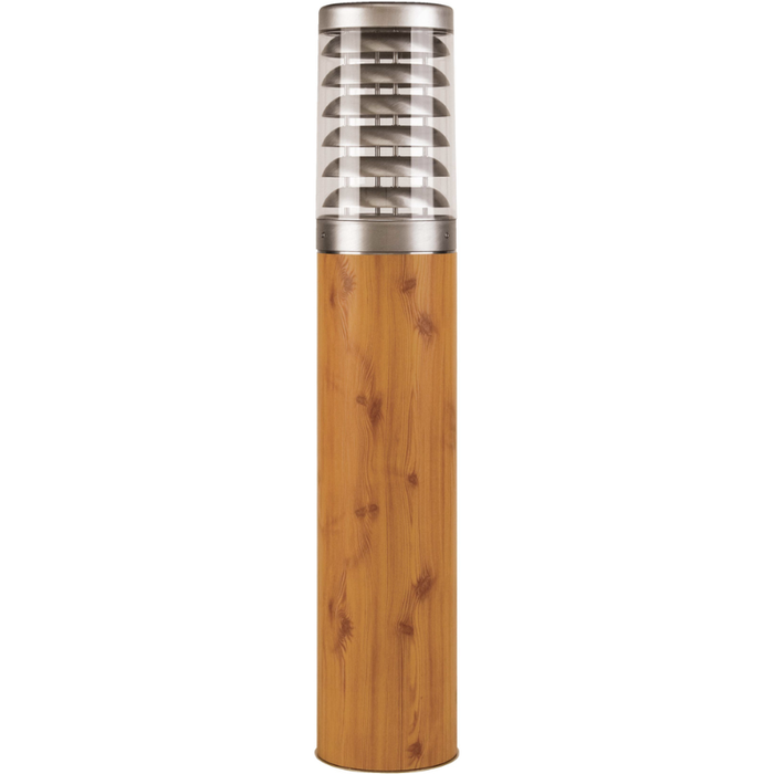 KSR Lighting KSR3170SS/W Bollard E27 IP65 Without Lamp 75W 750mm Stainless Steel /Wood