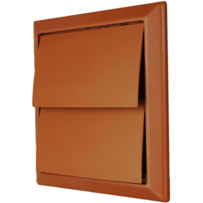 National Ventilation MONV231T NVA 100mm Terracotta Rectangular Wall Outlet