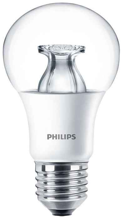 Philips 929002490299 Master Clear GLS BULB 8W /8.5W (60W Equiv) E27 ES Dimtone