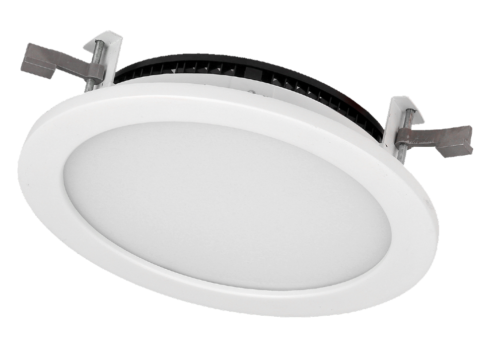 NVC Lighting NWS25/LED/850 Downlight RCSD Col 850 Smd LEDs 25W White Tp(A) Polycarb Opal Diff