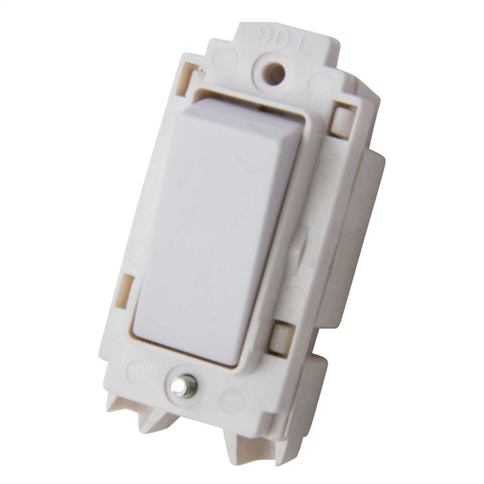 Volex VG3489 10A 2 Way Retractive Grid Switch Module