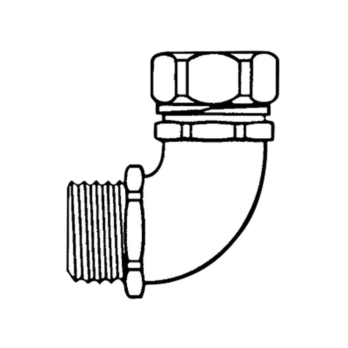 ABB Connector Liquidtight Straight 5/16In (7TCD012330R0043)