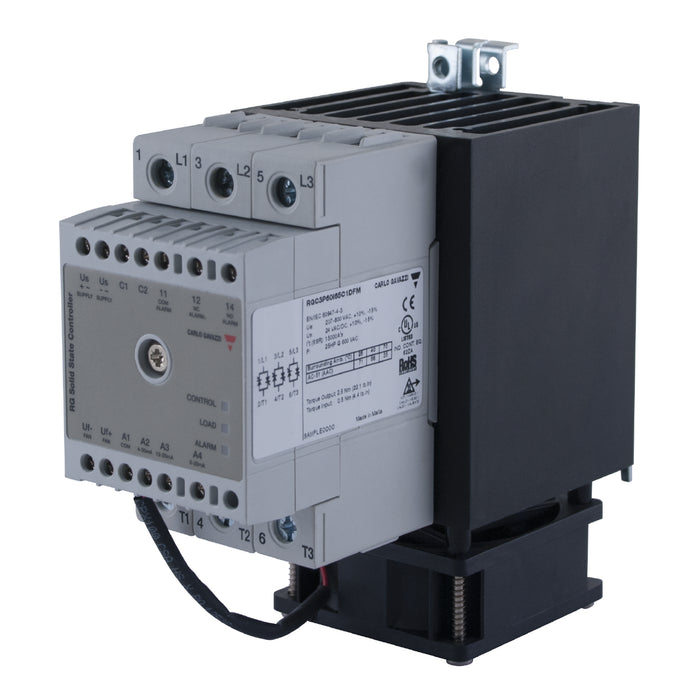 Carlo Gavazzi RGC3P60I65C16DFM Relay Solid State, 3-phase Switch Method Proportional IP20