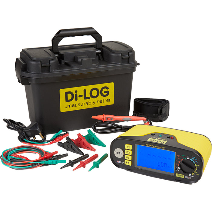 Di-Log DL9118 Multifunction Tester 18th Edition Advanced RCD-Loc XLT