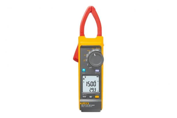 Fluke 393 FC Cat III 1500V True-RMS Solar Clamp Meter IP54 With Iflex