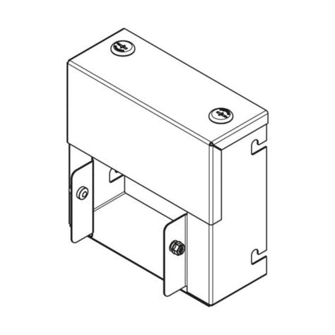 Legrand MGR12444R Reducer 1 Comp IP30 300x100-100x100mm Steel Pre-Galvanised