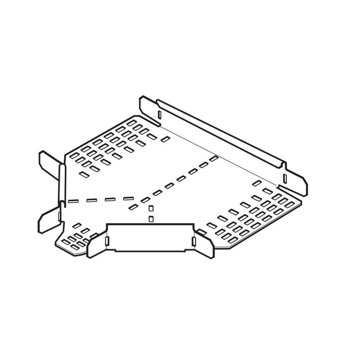 Legrand SRFUT300100PG Tee Unequal Heavy Duty 300-100mm Pre-Galvanised