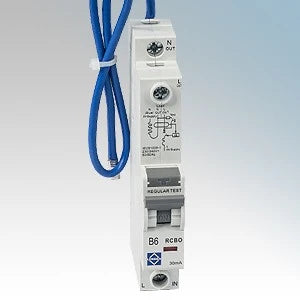 Lewden RCBO 40A 30MA C Type SP RCBO-40/30/1M/C — All About Electrics