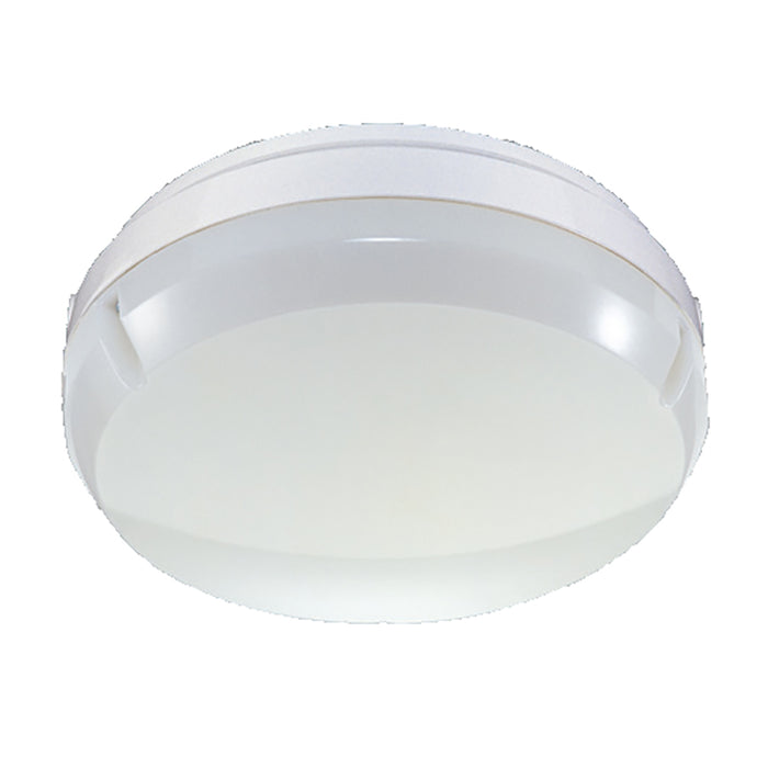 Thorn LER12ZOPW Leopard  Round LED Bulkhead with Opal Diffuser  13W 4000K 1200lm White