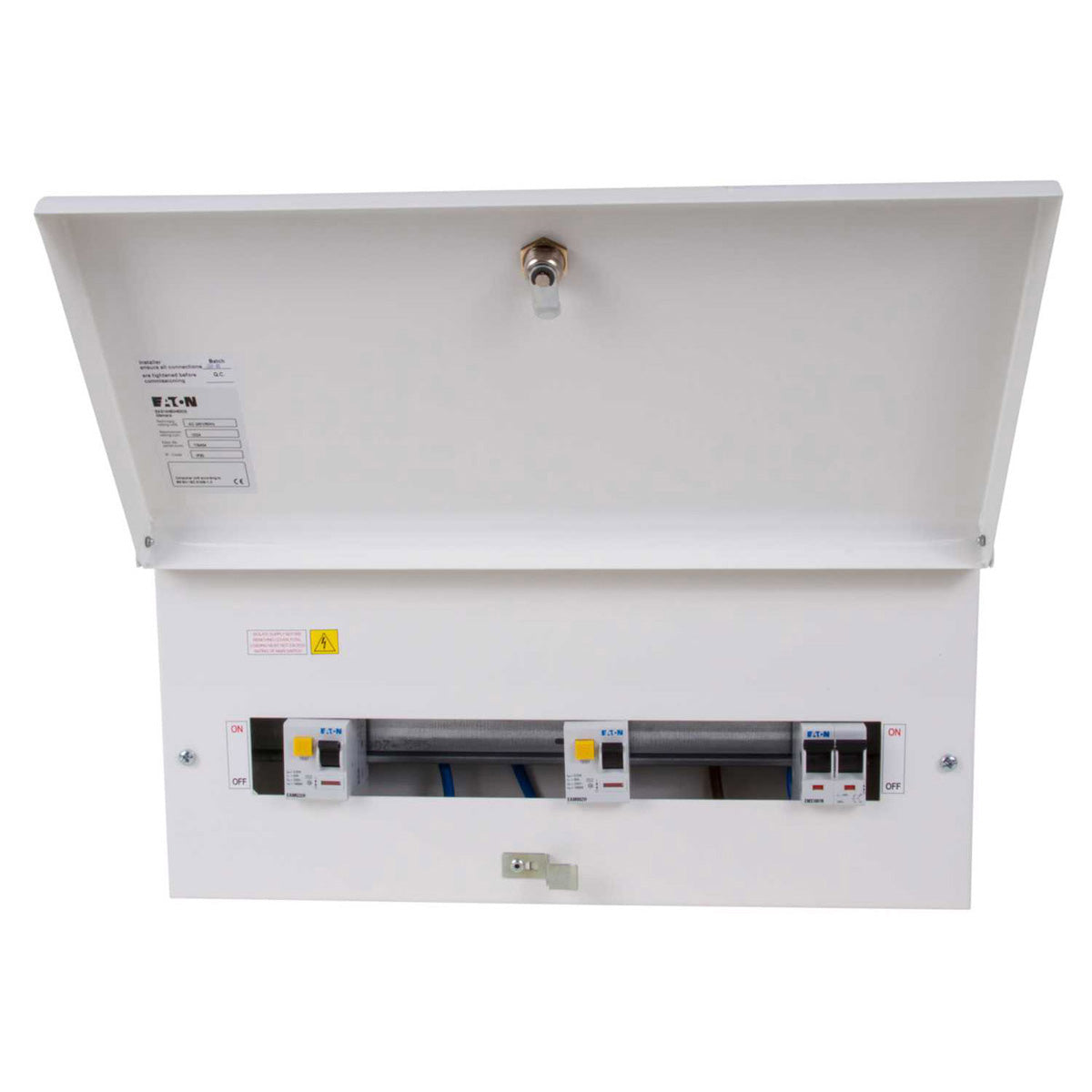 Eaton EAS14H80H63DS Split Load Surface Mounted Consumer Unit incl. 2P