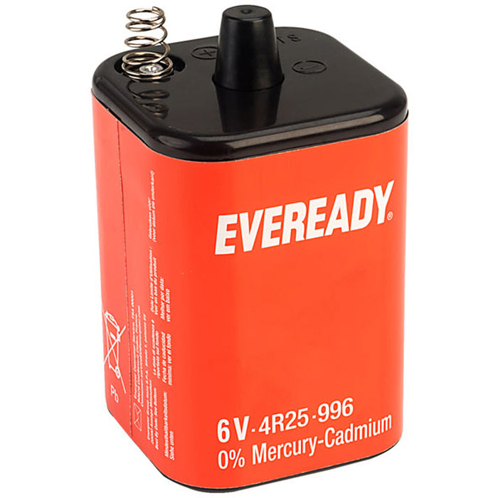 Eveready E300772300 Battery Gp PJ996/4R25 Vp 6V Zinc