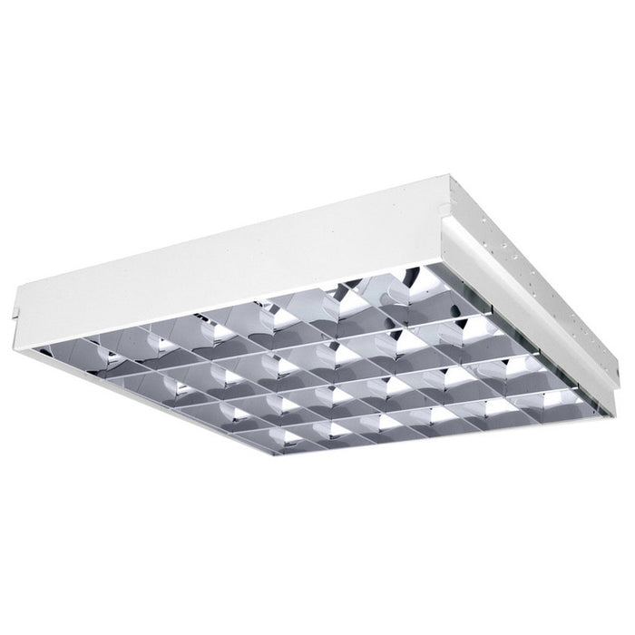 Newlec NL7523 Luminaire Recessed High Frequency Body Only Emergency T8 4 x 36W 1221 x 593mm
