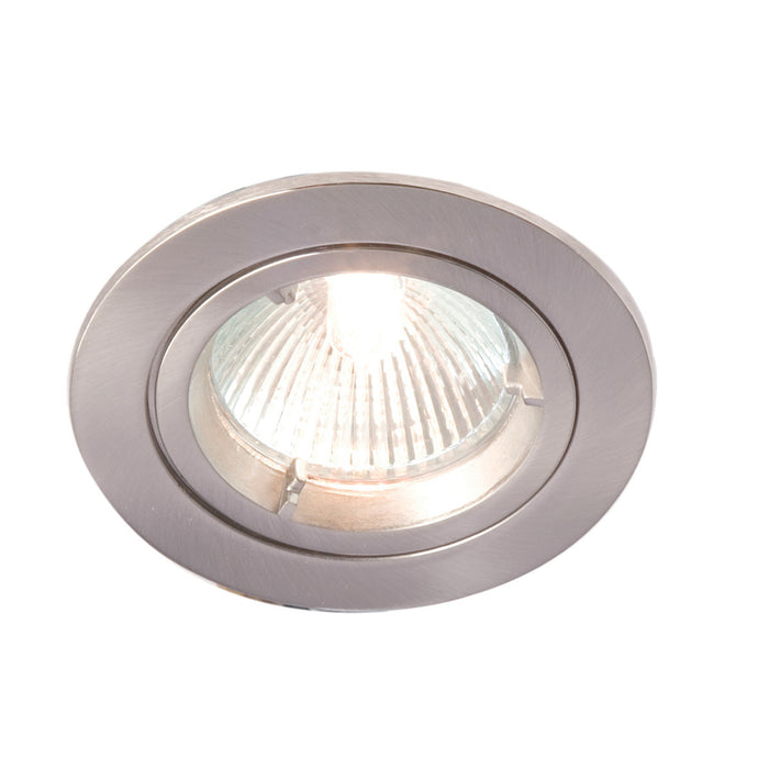 Robus R201SC-13 ZAK Single Downlight 50W GU10 IP20 78 x 100 Brushed Chrome