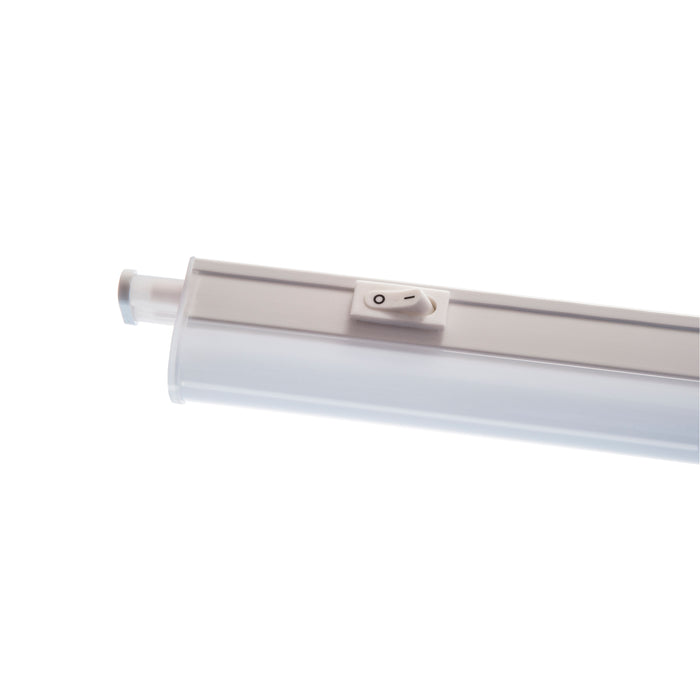 KSR Lighting KSRCL185 Morini T5 Undershelf LED Luminaire 4W 3000K 344 x 30 x 22mm White