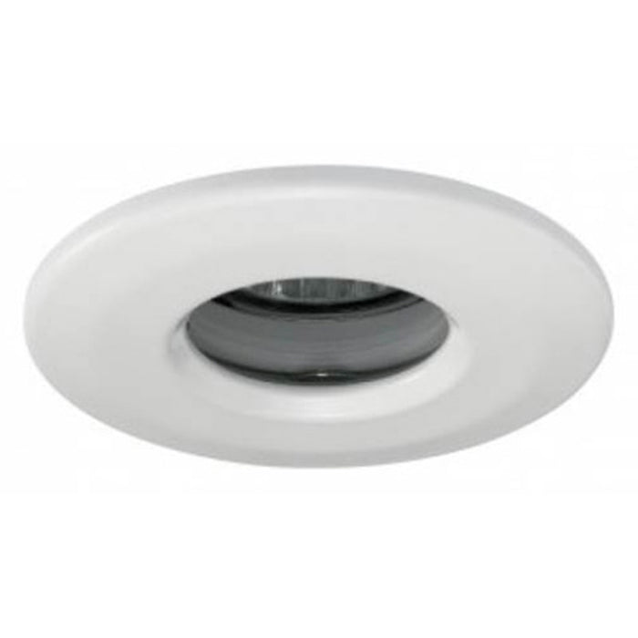 Shower Light Recessed Fireguard Mains 50W White Unlamped IP65