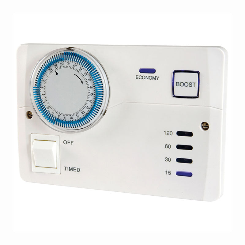 Newlec NLTRT7DM Timer Analogue 7 Day Water Heating Eco Boost Control — All About Electrics