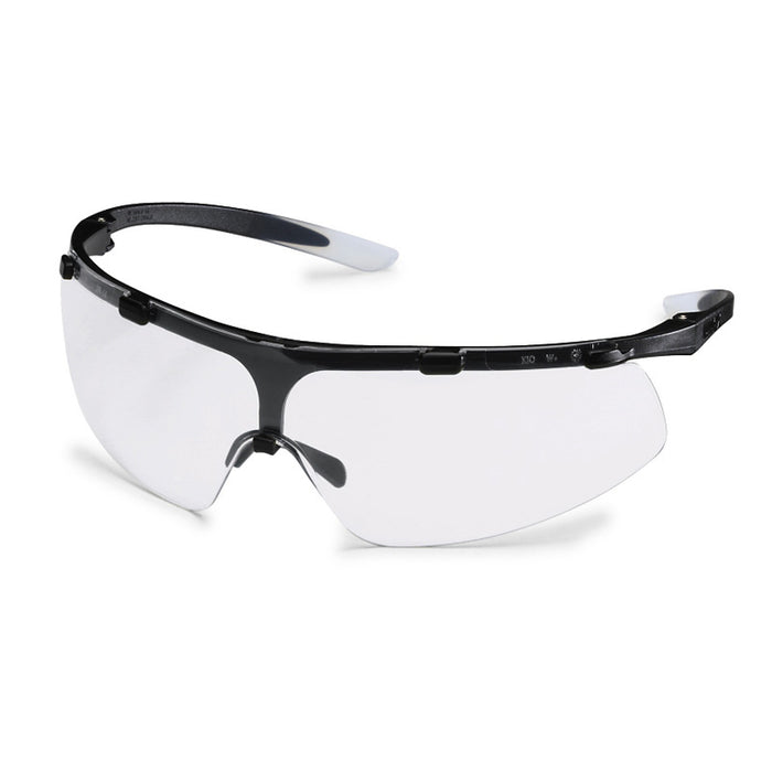 Uvex 9178.185 Superfit Safety Spectacle with Clear Lens - Black Frame