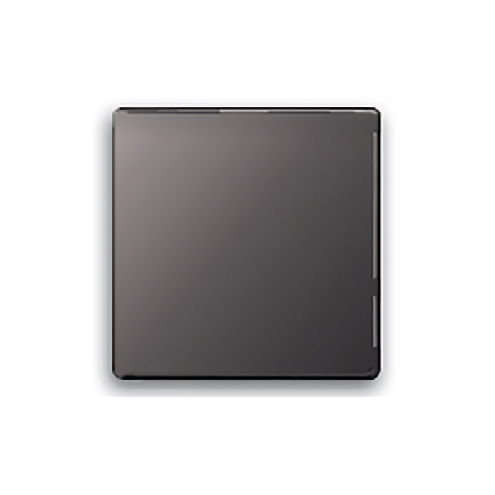 Newlec NLFP8980/1BN Blank Plate 1 Gang Decorative Flatplate Screwless Black Nickel