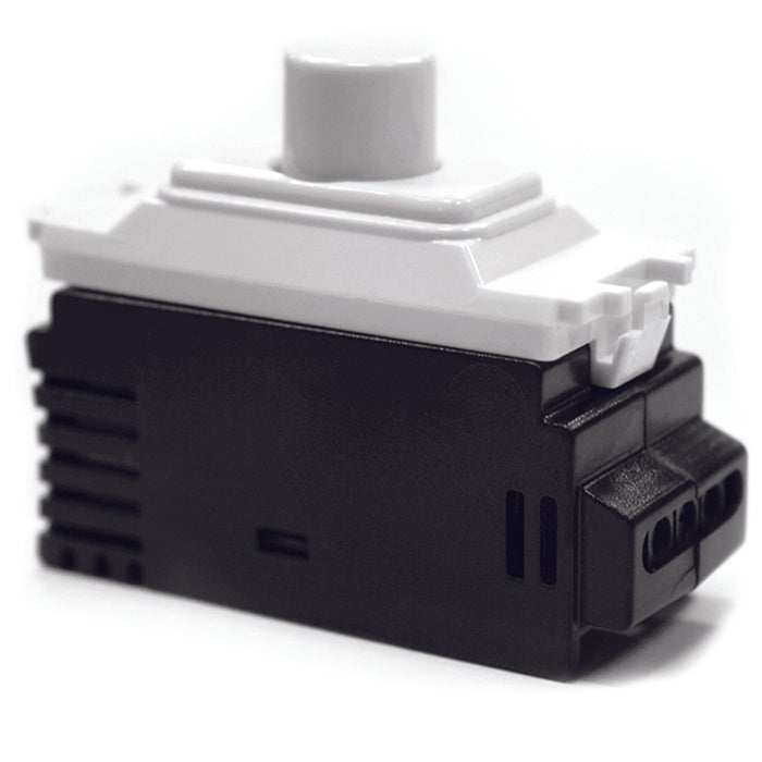 Newlec NL8807W Grid Switch Dimmer 40-500W White with Adaptor Kit