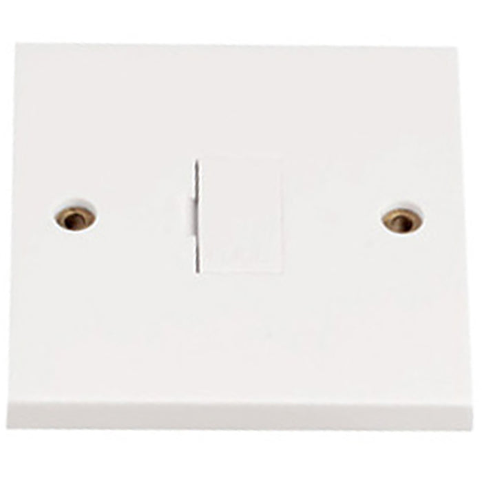 Newlec NL8313 Connection Unit Fused Unswitched Square Edge 13A White