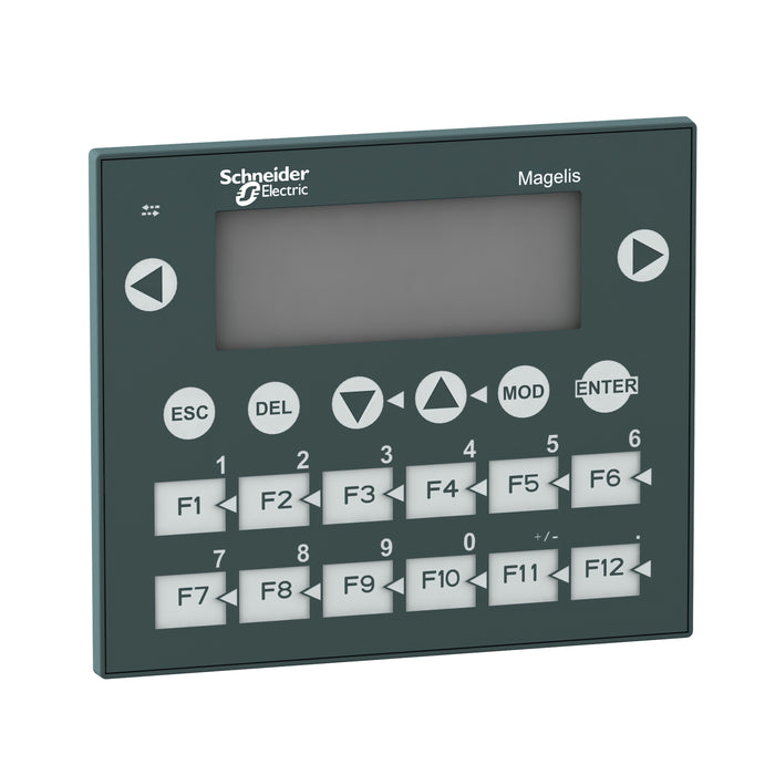 Schneider XBTR400 Interface Back-Lit LCD Matrix Screen 5VDC 132 x 37 x 118mm Green