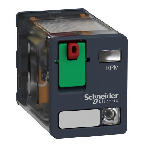 Schneider RPM22P7 Power Plug-In Relay Zelio RPM 2 C/O 230V AC 15A with LED