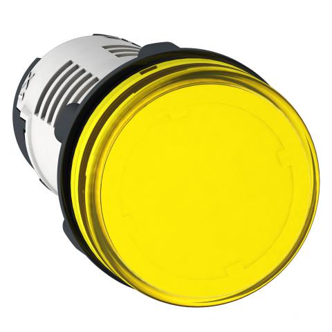 Schneider XB7EV05MP Tele Yellow LED 240V AC
