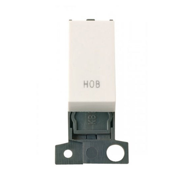 Click Scolmore MD018PW-HB Switch DP Resistive Module 10A Polar White Hob