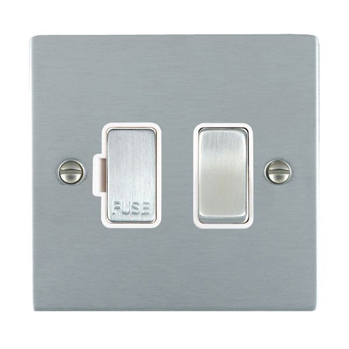 Hamilton 86SPSC-W Connection Unit Fused Satin Chrome/White Insert